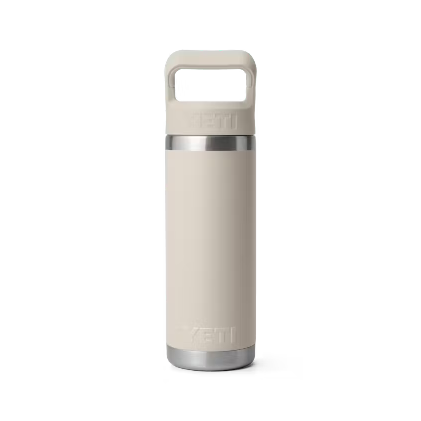 YETI Rambler 18 oz / 532 ML Water Bottle with Colour Matched Straw Cap