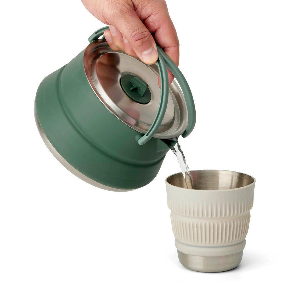 Detour Stainless Steel Collapsible Kettle 1.6L