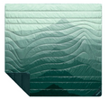 Original Puffy Blanket (double) - Cascade Fade