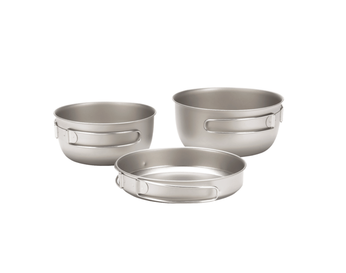 Titanium 3 Piece Cookset