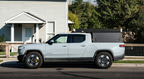 2022 - 2027 4' Bed Crew Cab Powered Tonneau Rivian R1T V2 Pro Camper - 8116