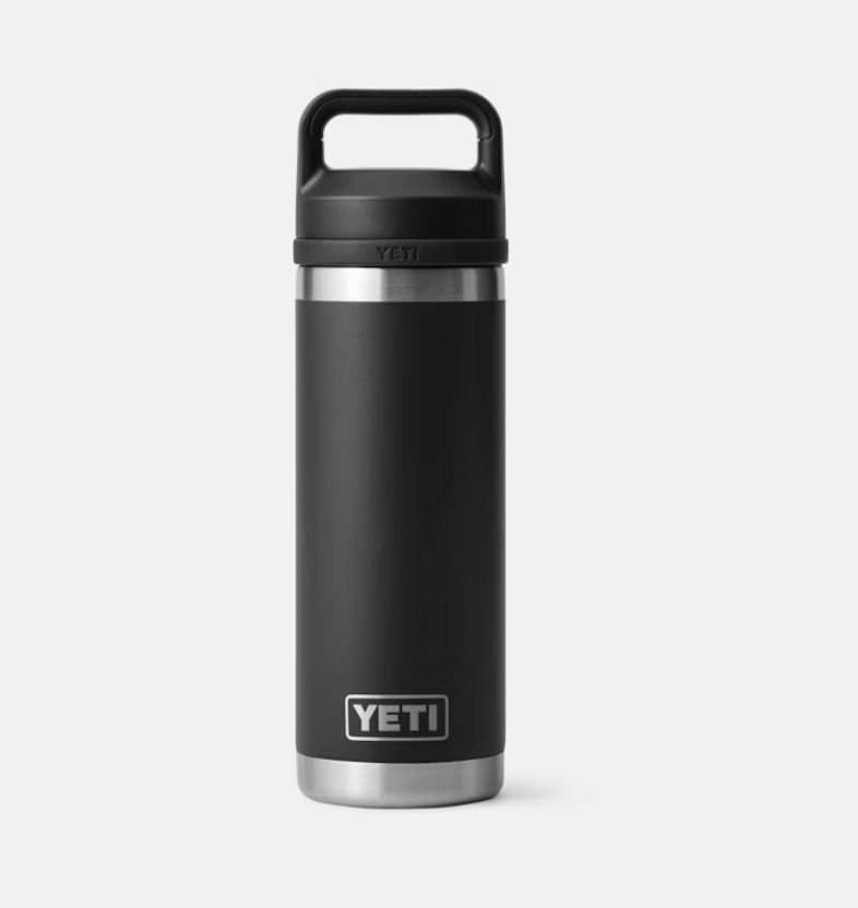 YETI Rambler 18 oz / 532 ML Water Bottle with Colour Matched Straw Cap