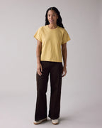 The Circular Crop Tee: Balsam, SCOUT Logo