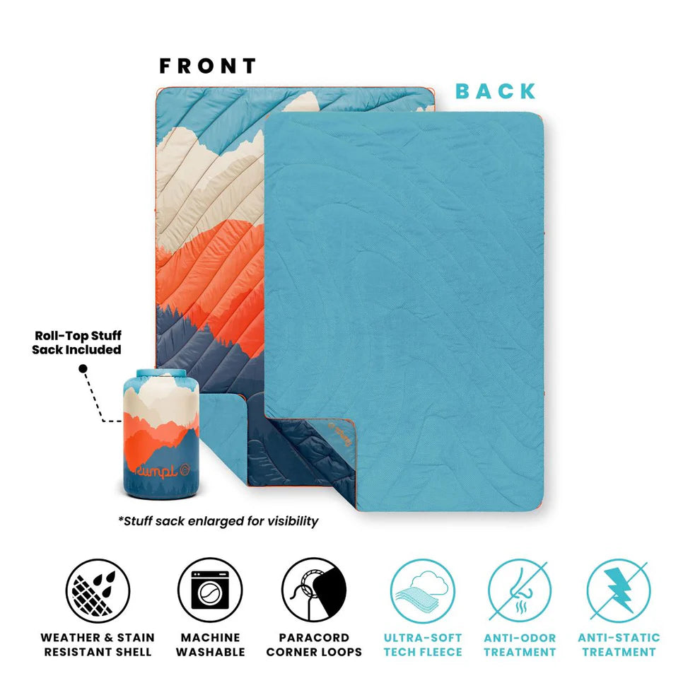 Fleece Puffy Blanket (single) - Teton Glow
