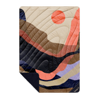 Fleece Puffy Blanket (single) - Valley Dawn